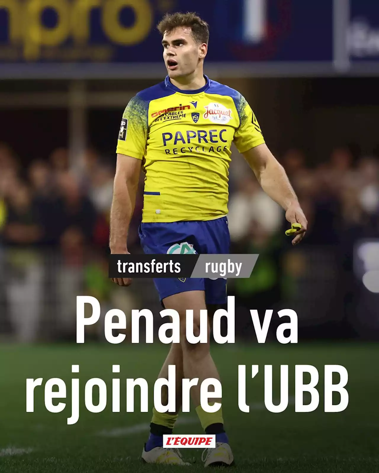 Transferts : Damian Penaud (Clermont) a choisi Bordeaux-Bègles