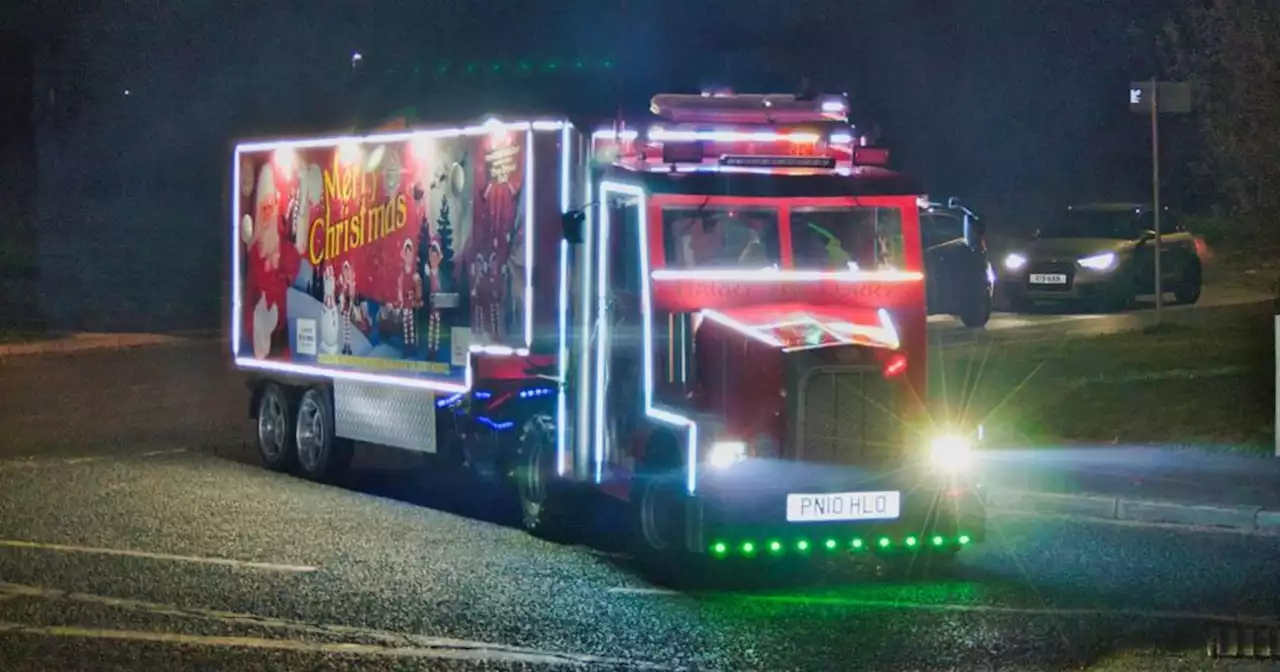 Coca-Cola Christmas truck snubbed Lancs again - so man built his own