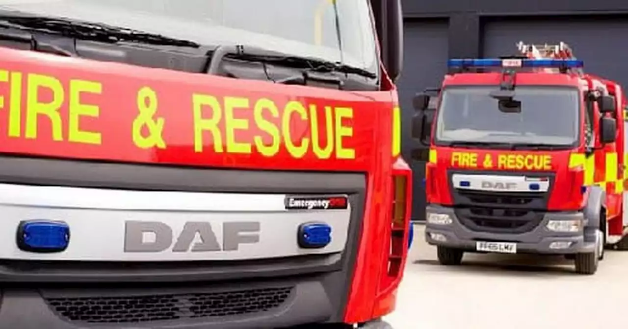 Four people cut free after car crashes in Preston