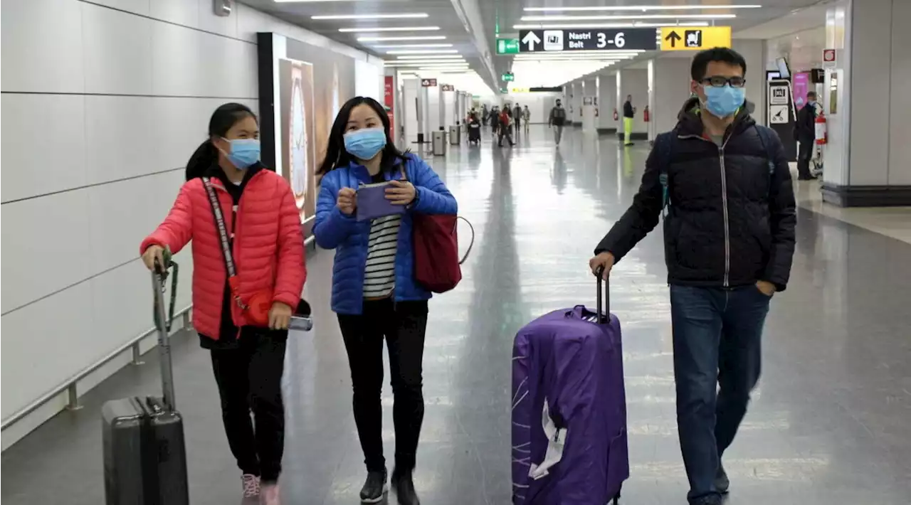 Covid, a Fiumicino tornano i test per i voli dalla Cina