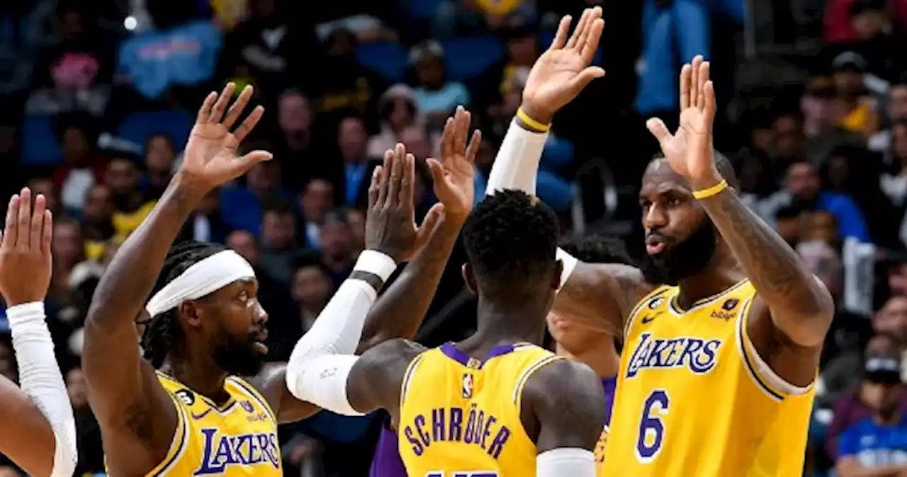 Lakers corta su mala racha de la mano de LeBron James