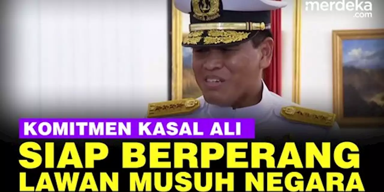 VIDEO: Janji Kasal Muhammad Ali, Siap Berperang Lawan Musuh Rugikan Negara | merdeka.com