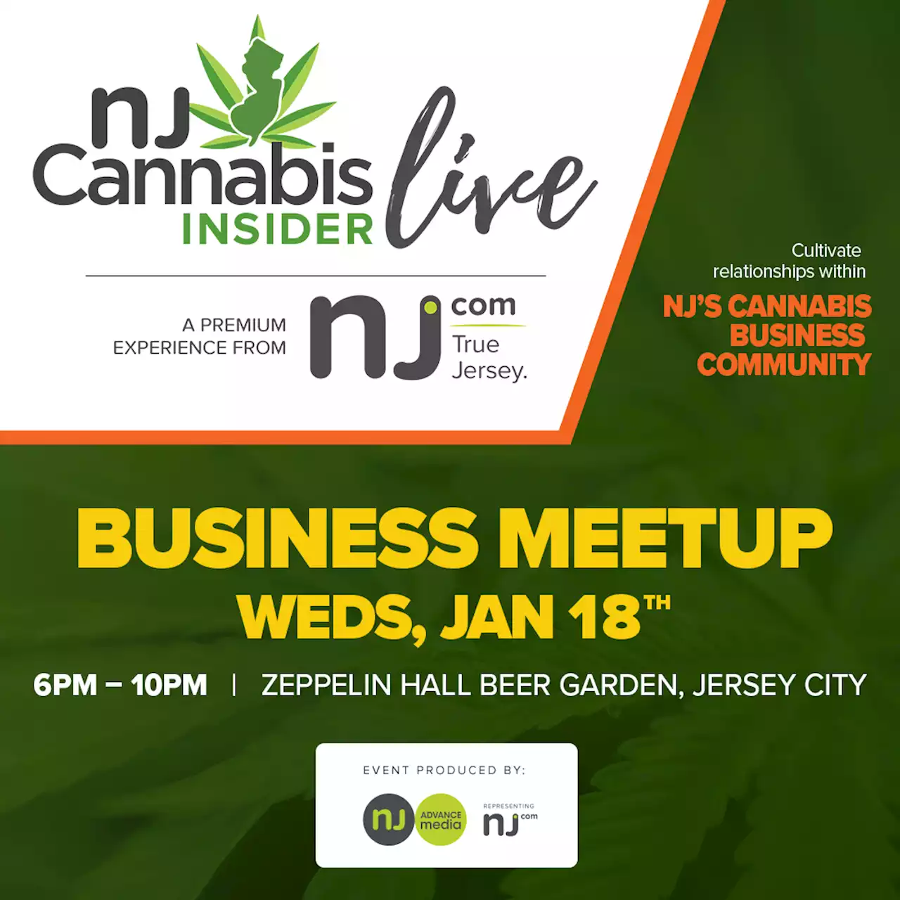 NJ Cannabis Insider Live Business Meetup