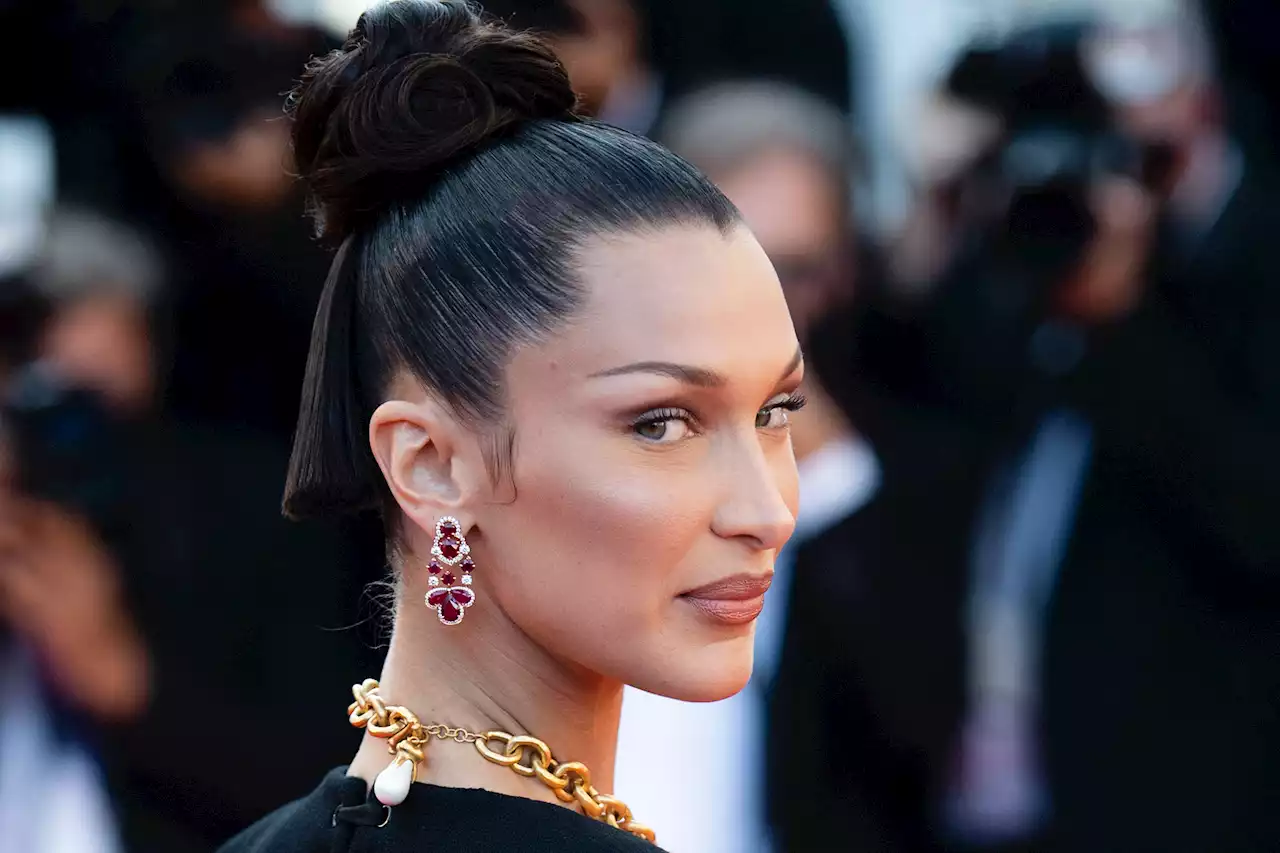 Bella Hadid’s favorite ‘clean girl’ bun could make you lose your hair