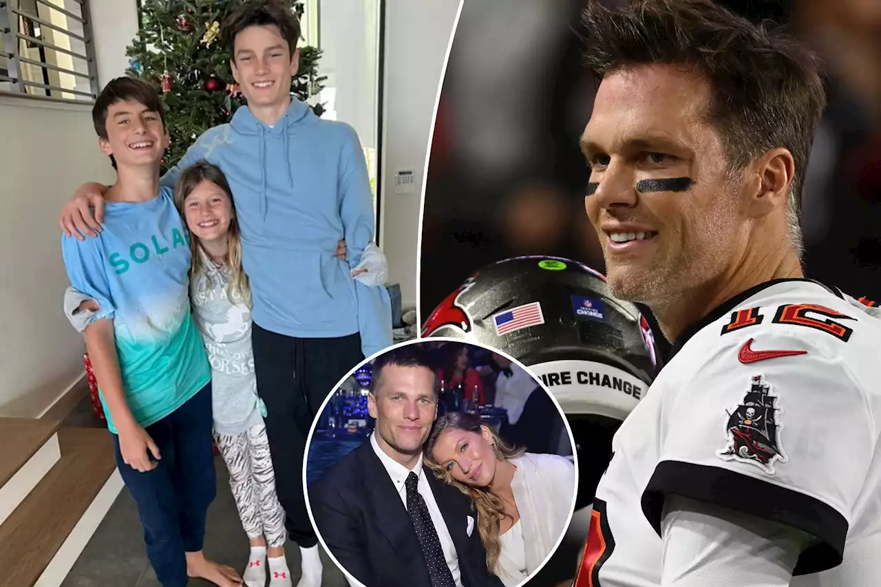 How Tom Brady celebrated Christmas with kids after Gisele Bündchen trip