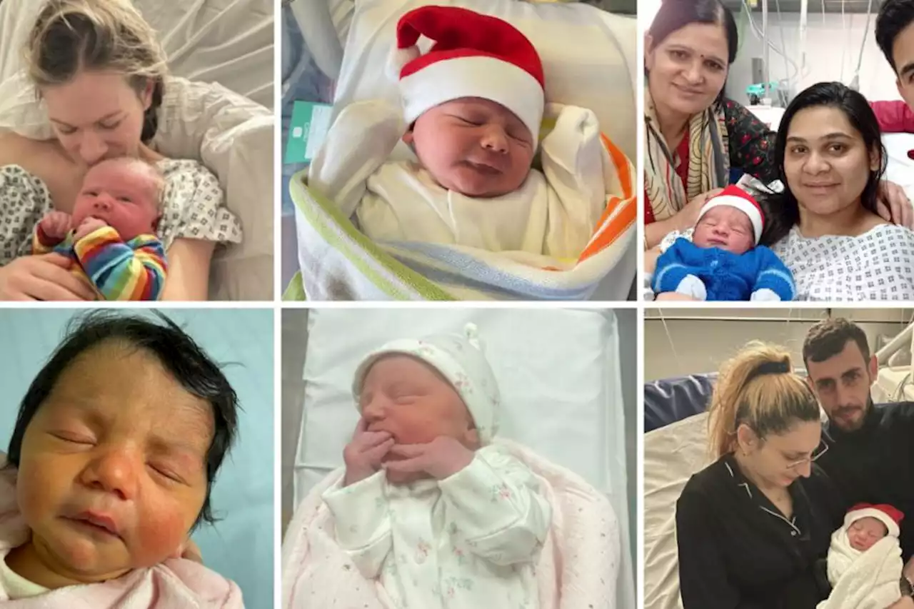 Meet Watford's Christmas babies in adorable snaps