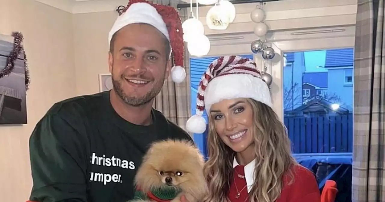 Gary Lucy and Laura Anderson’s first Christmas together before horror crash