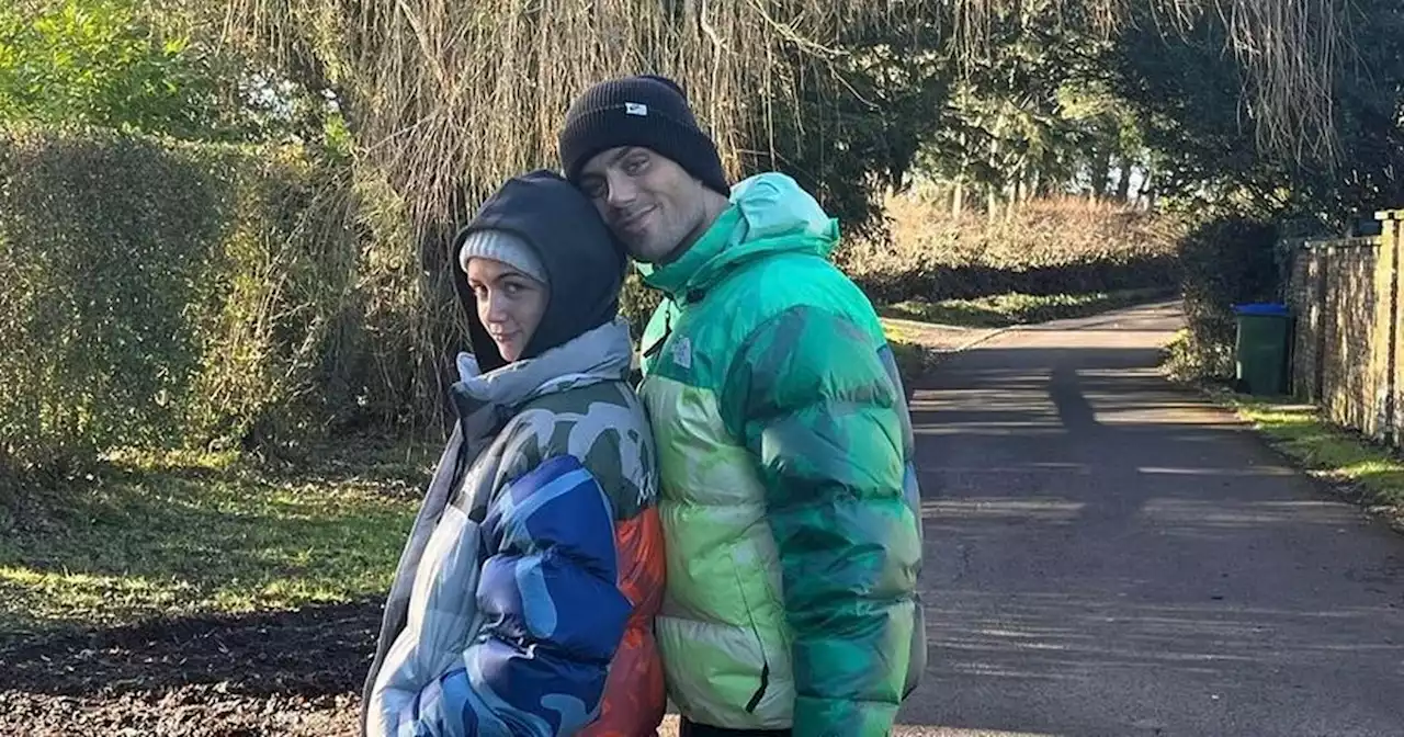 Max George and Maisie Smith take romance to next level with family Christmas