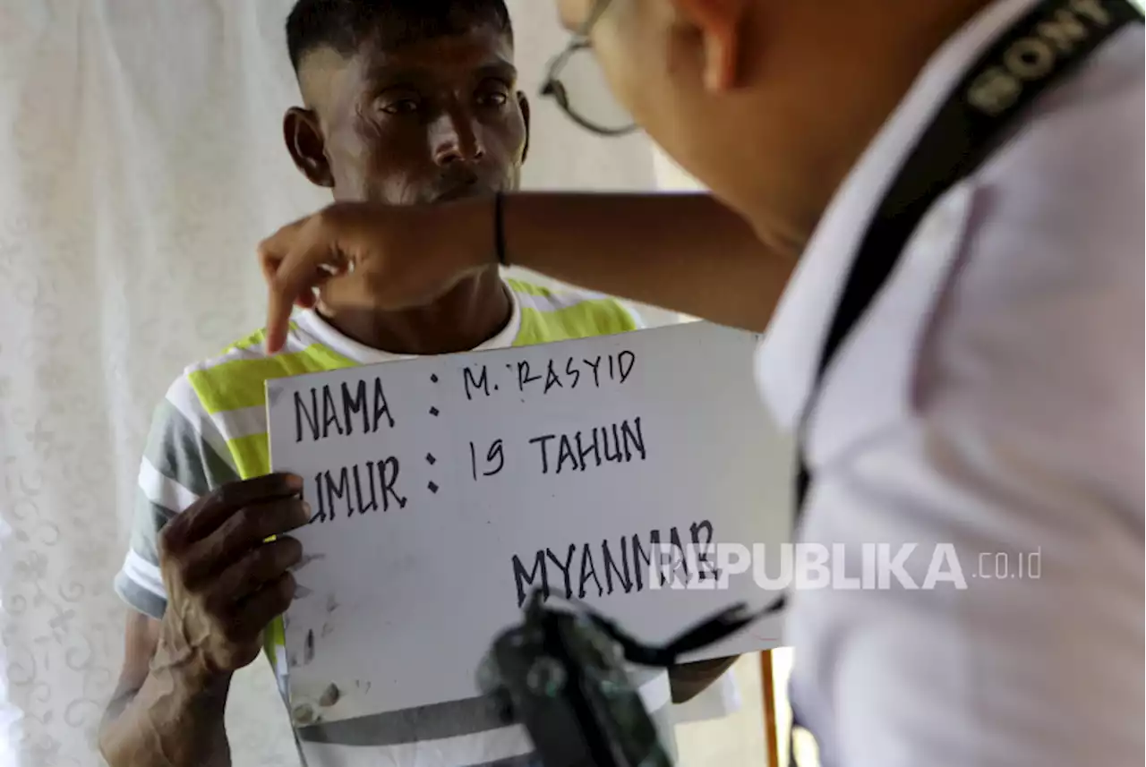 Pendataan Pengungsi Rohingya di Pidie Aceh |Republika Online