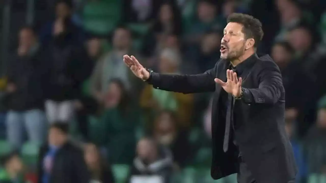 Atlético: Simeone défend ses joueurs et se définit lui-même comme 'défaillant'