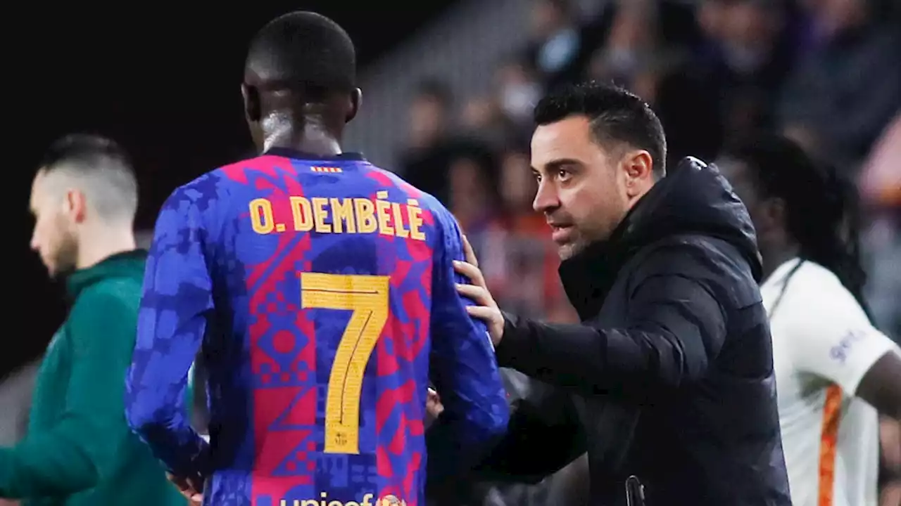 Barça: Xavi en dit plus sur la mise à l’écart de Dembélé avant sa prolongation