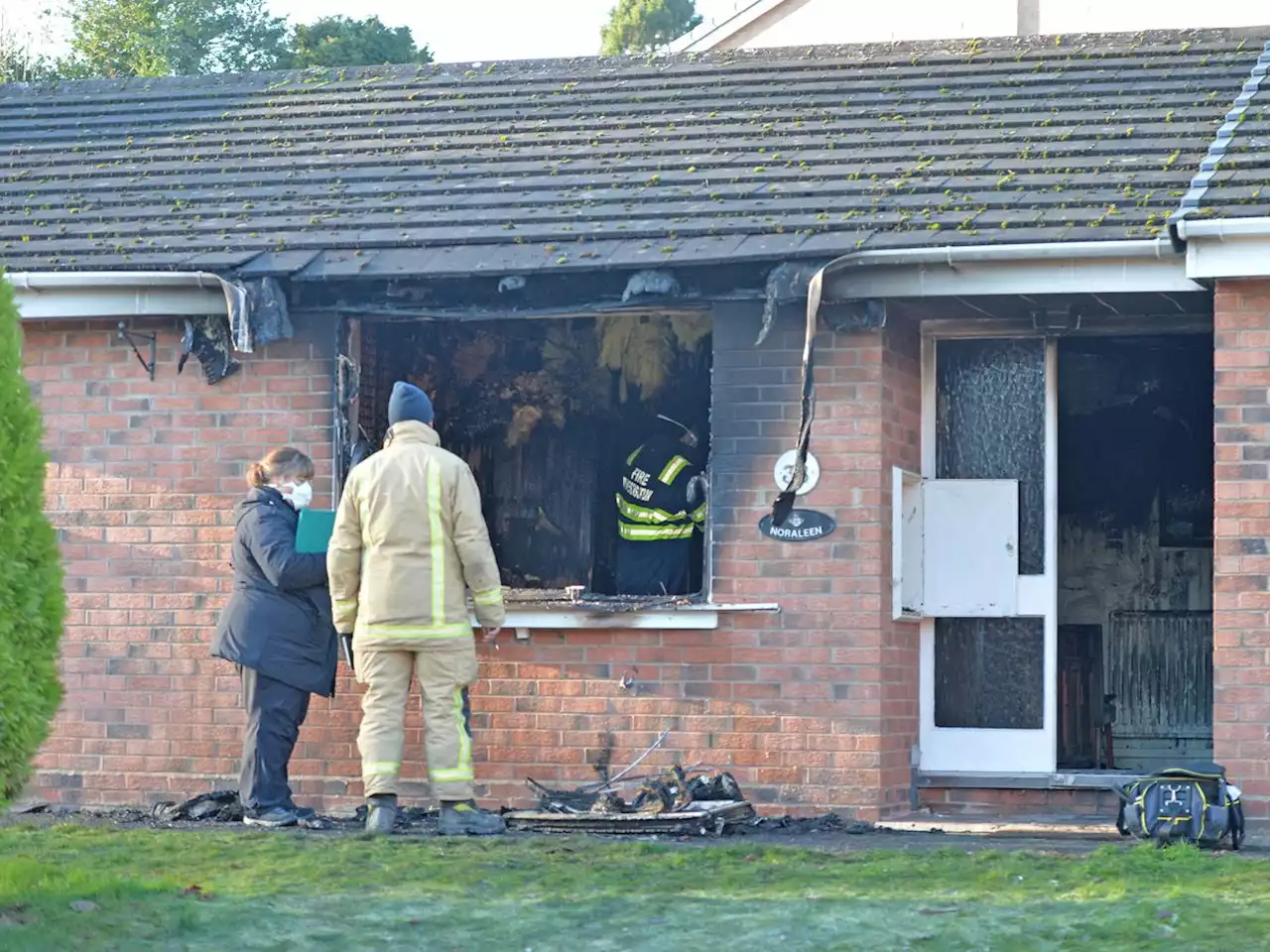 Inquests to open into deaths of mother and son in Oswestry bungalow fire