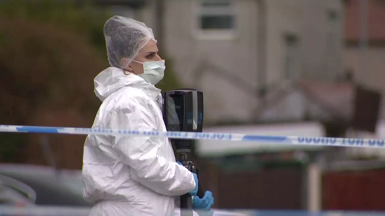 Forensic officers at Merseyside pub where Elle Edwards was shot dead on Christmas Eve