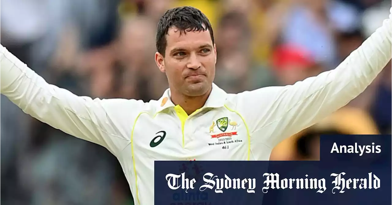 Carey gets a kick out of Test cricket