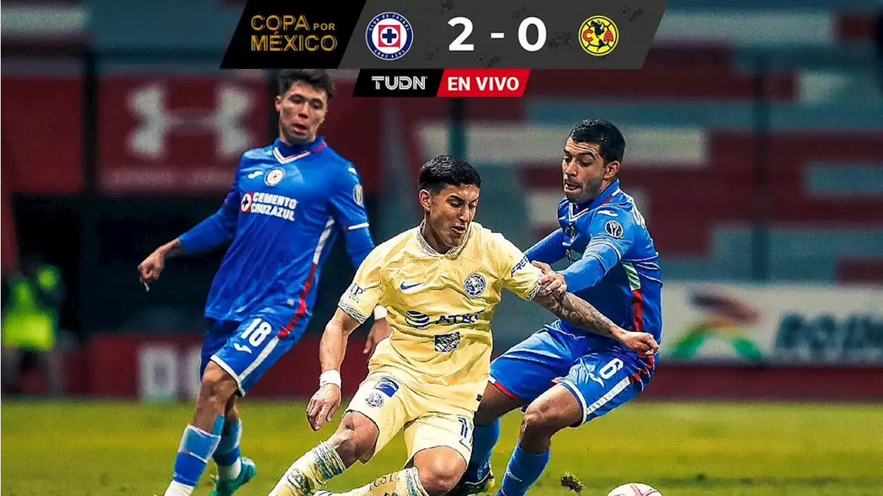 Cruz Azul vs. América EN VIVO en la Copa por México 2022: Malagón entra de cambio