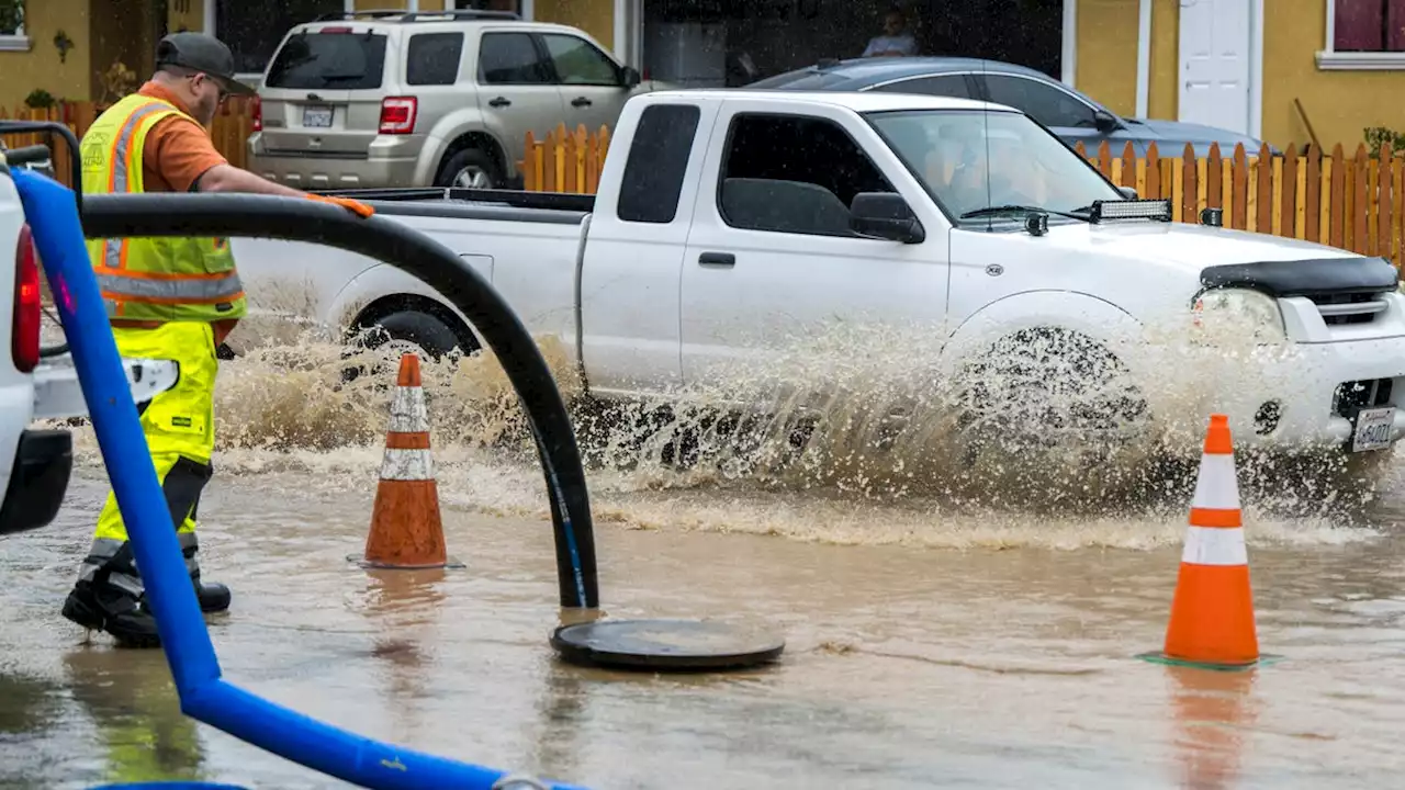 'A very wet system': West Coast drenched by atmospheric rivers, raising flood risks