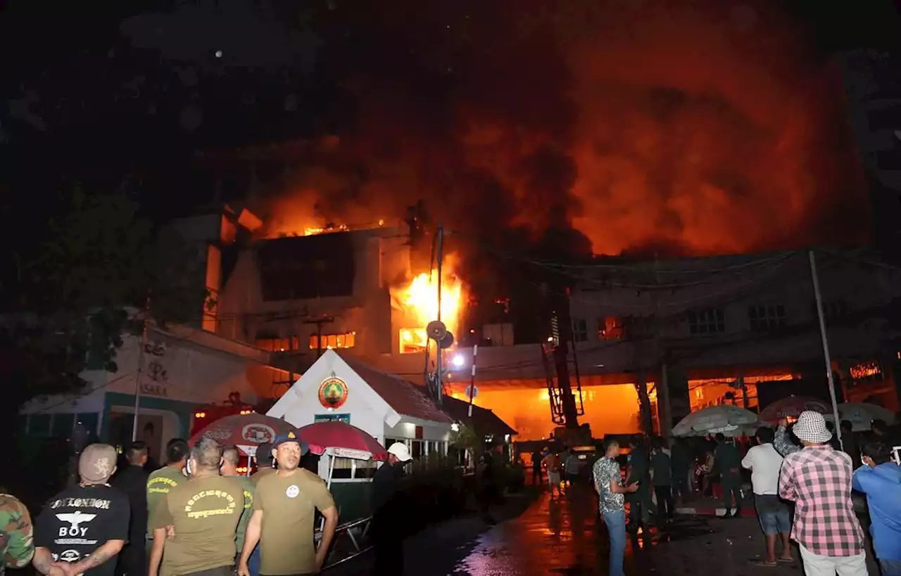 « Environ » dix morts au Cambodge dans l’incendie d’un hôtel casino