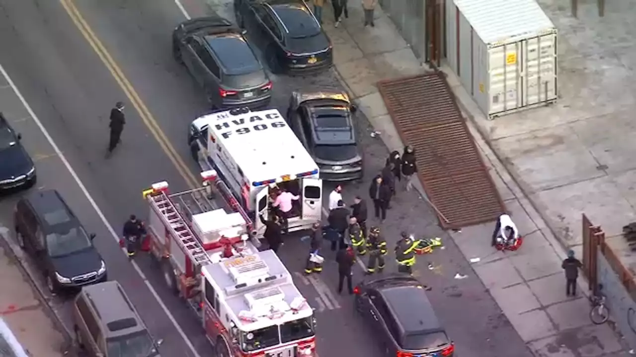 Man injured after steal gate falls on him in Brooklyn