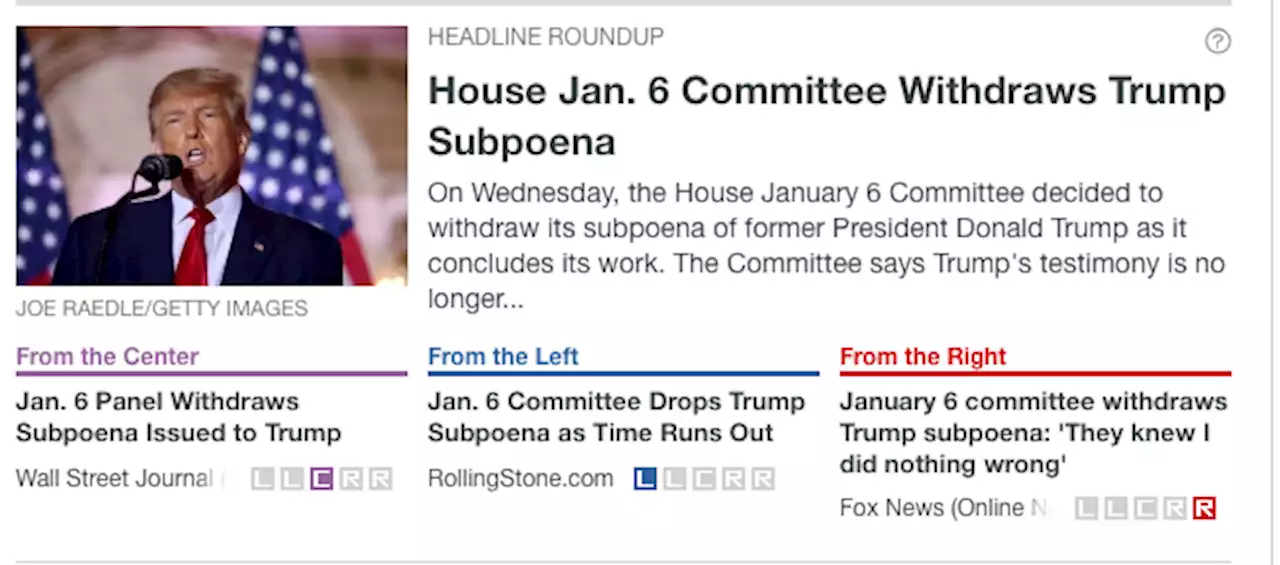 House Jan. 6 Committee Withdraws Trump Subpoena