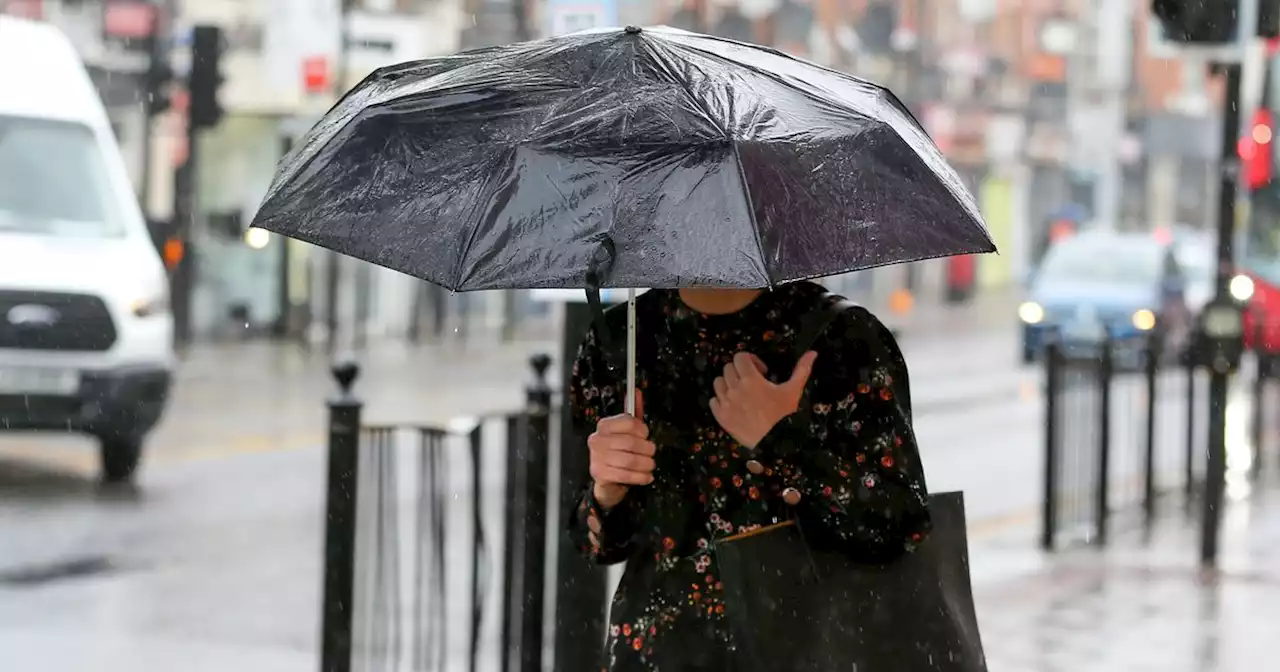 Met Office issues heavy rain warning for Friday