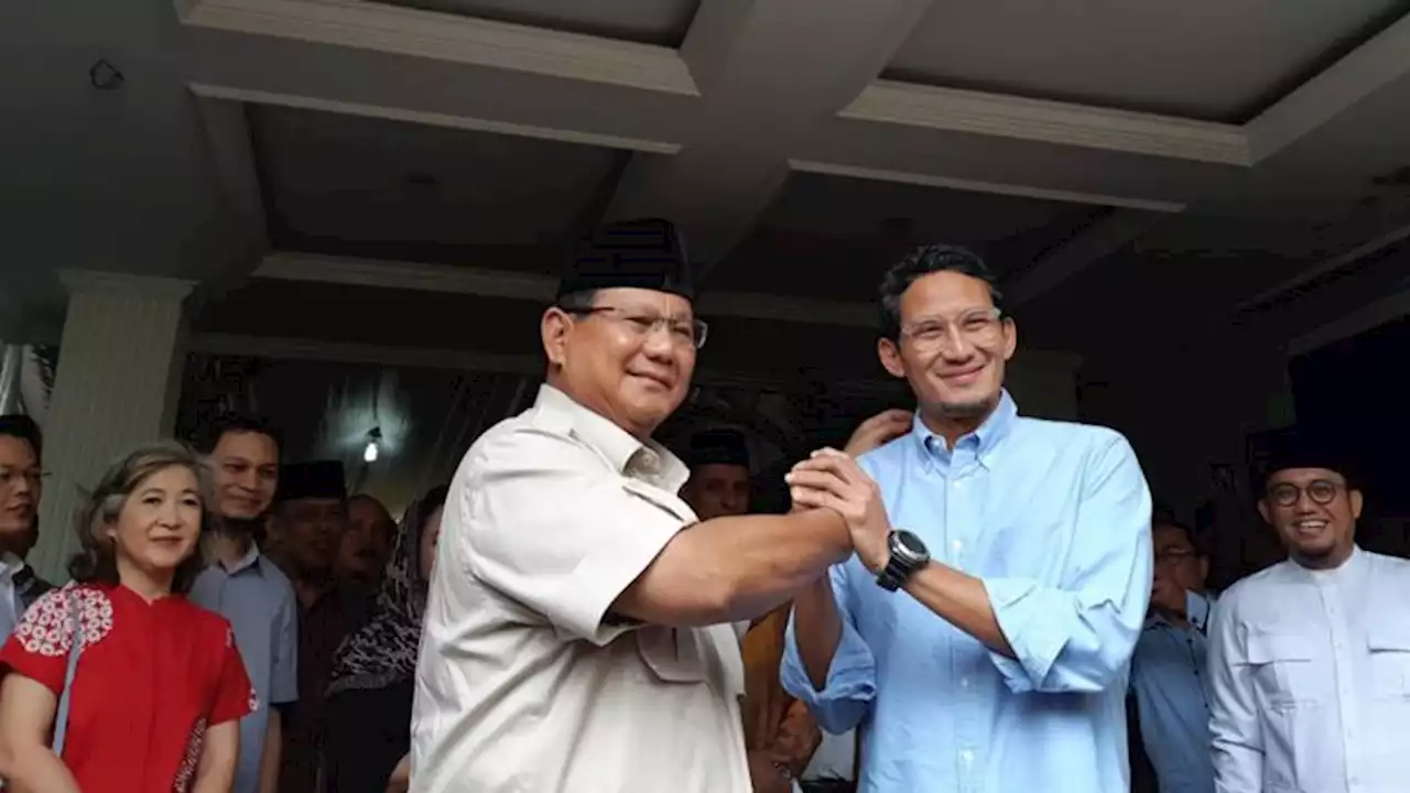 Reaksi Prabowo Saat Dengar Kabar Sandiaga Uno Akan Gabung PPP