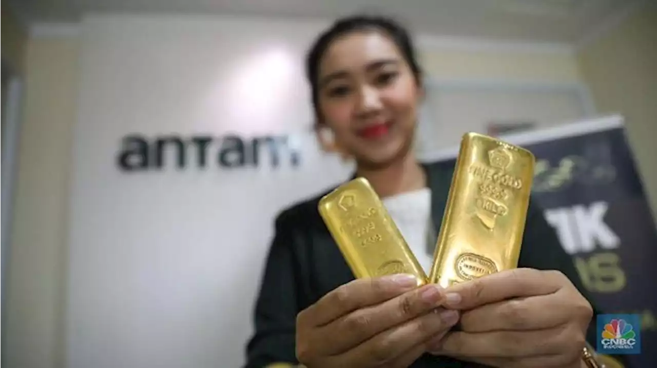 Dekat Liburan Harga Emas Antam Makin Mahal, Naik Rp6.000/Gram