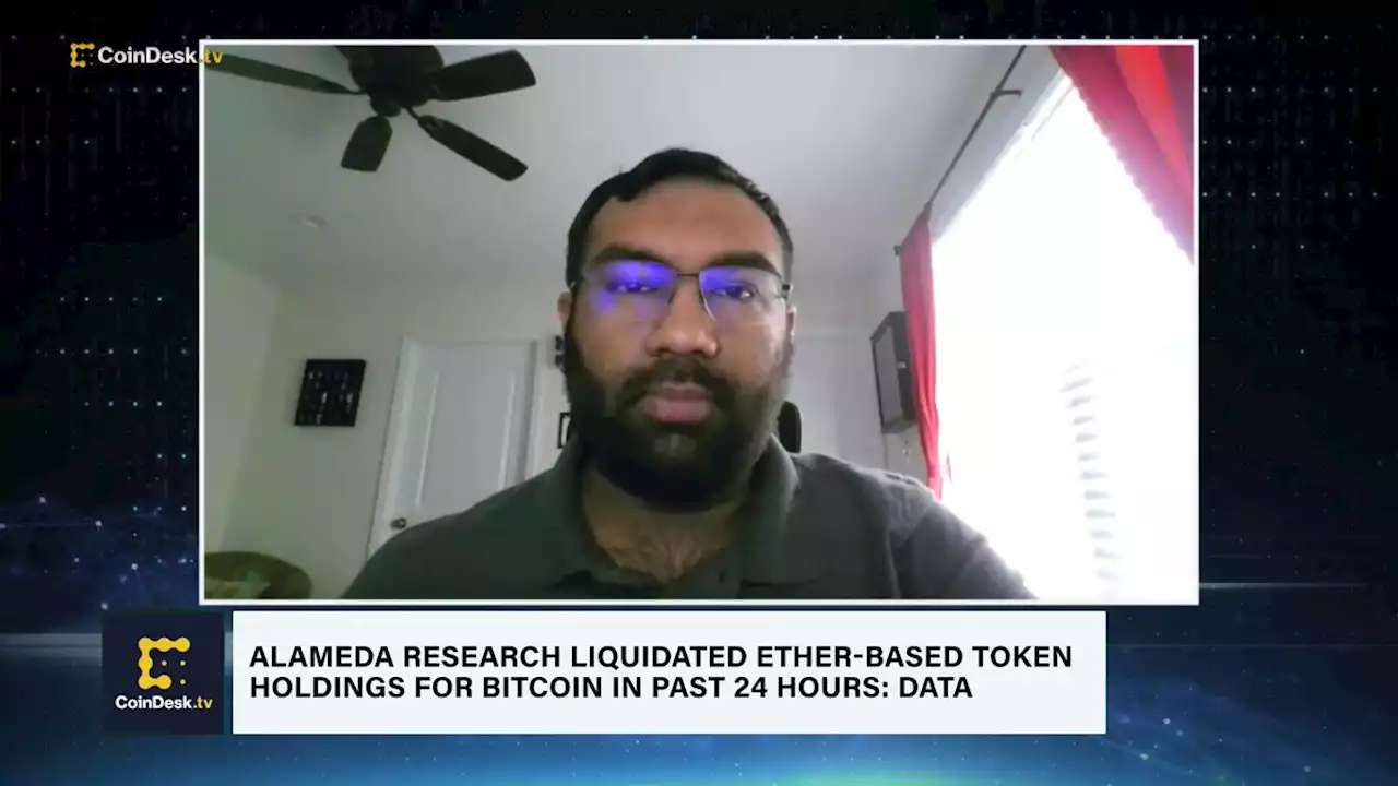 Alameda Research Sold Ether-Based Token Holdings for Bitcoin Over Past 24 Hours: On-Chain Data