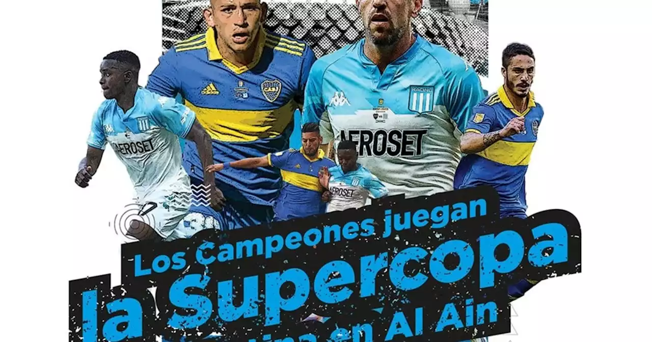 Oficial: Boca y Racing jugarán en Abu Dhabi la Supercopa Internacional