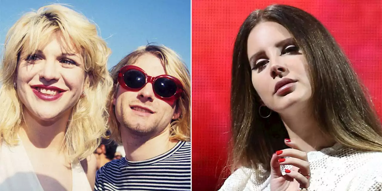 Courtney Love calls Kurt Cobain and Lana Del Rey 'only 2 true musical geniuses' she's ever known