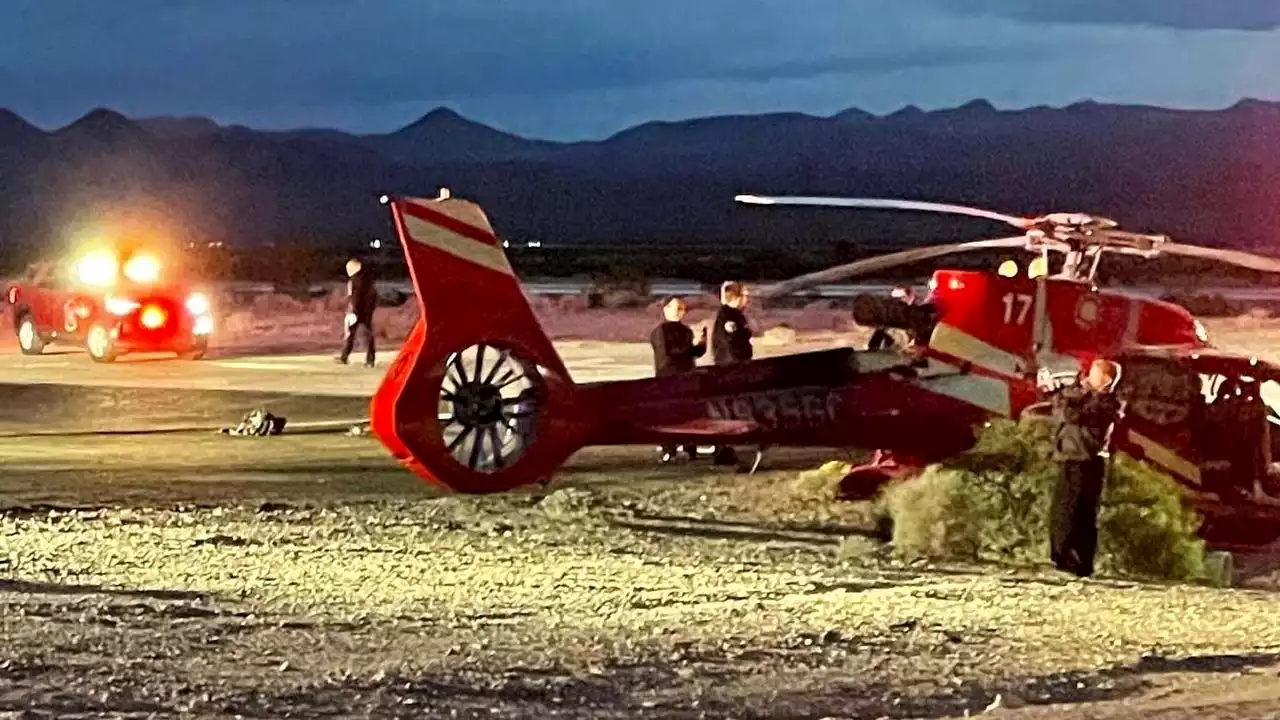 7 hurt when Grand Canyon tour helicopter makes hard landing