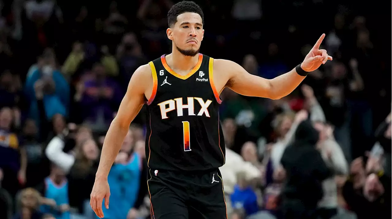 Suns' Devin Booker shut down at least one month with groin injury