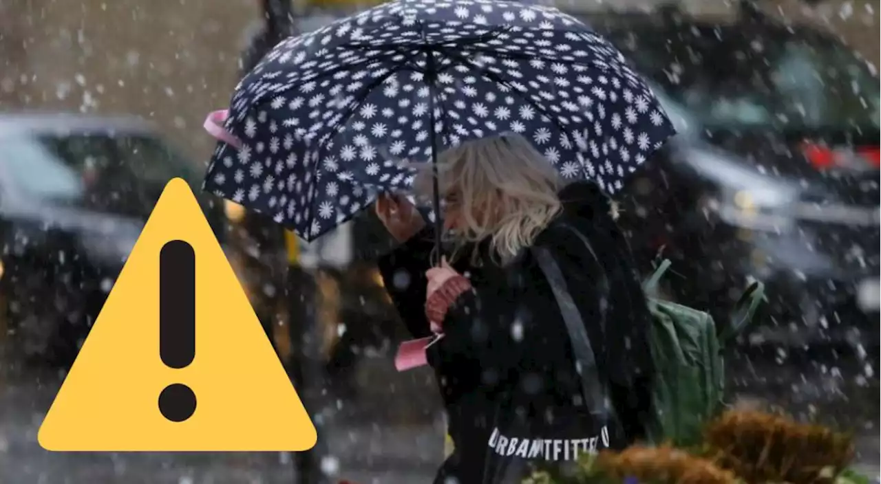 Yellow weather warning issued for rain in Glasgow