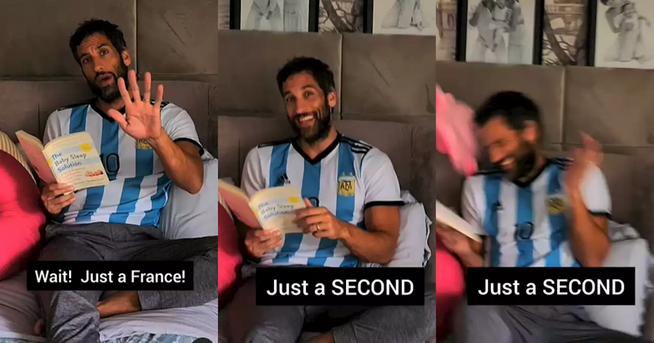 Nico Bolzico teases wife Solenn Heussaff with Argentina's World Cup win over France