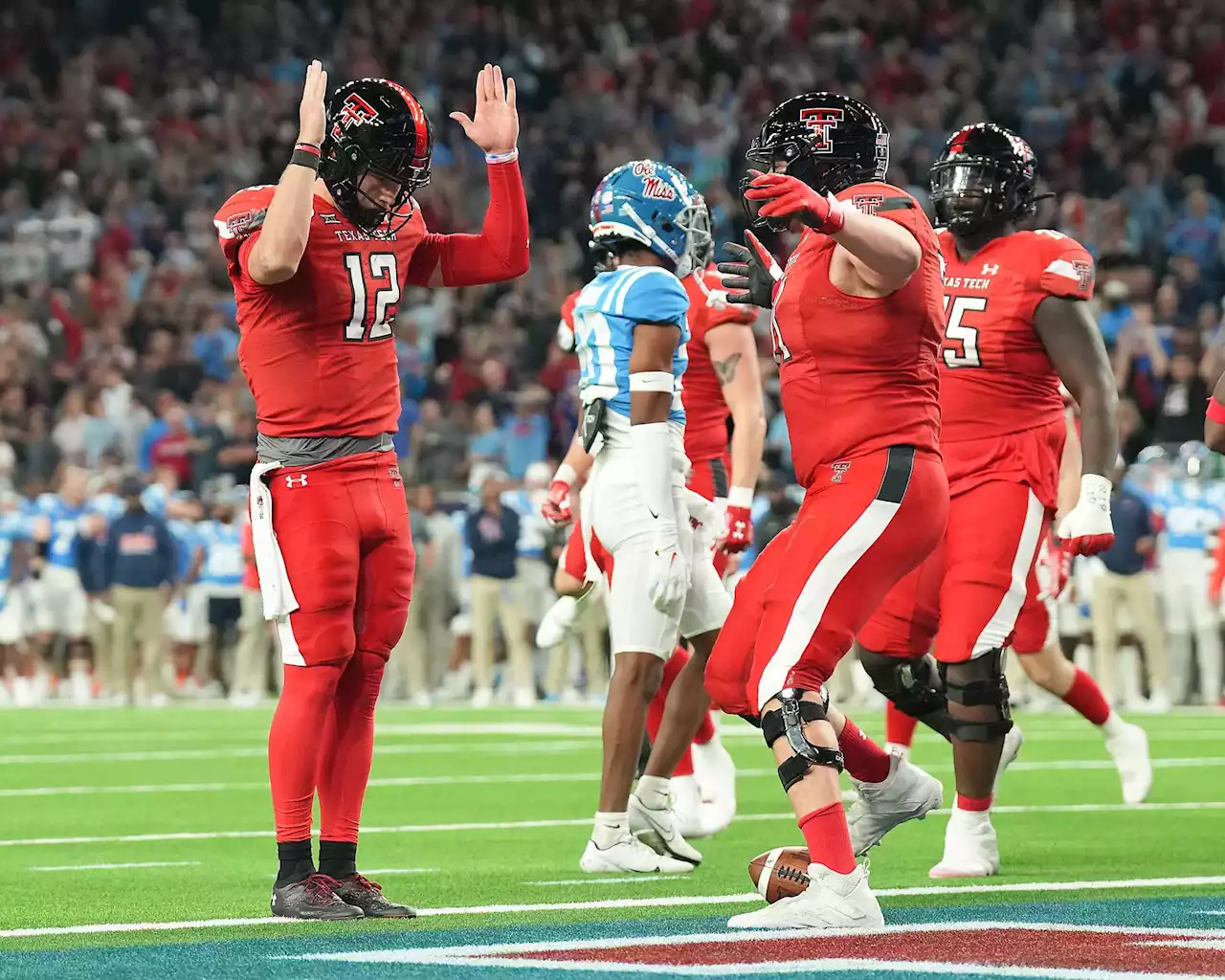 Texas Tech rolls past mistake-ridden Mississippi to win Texas Bowl