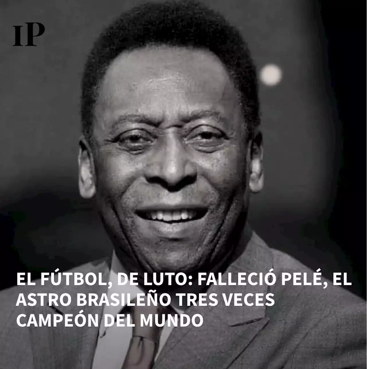 El fútbol, de luto: falleció el astro brasileño Pelé