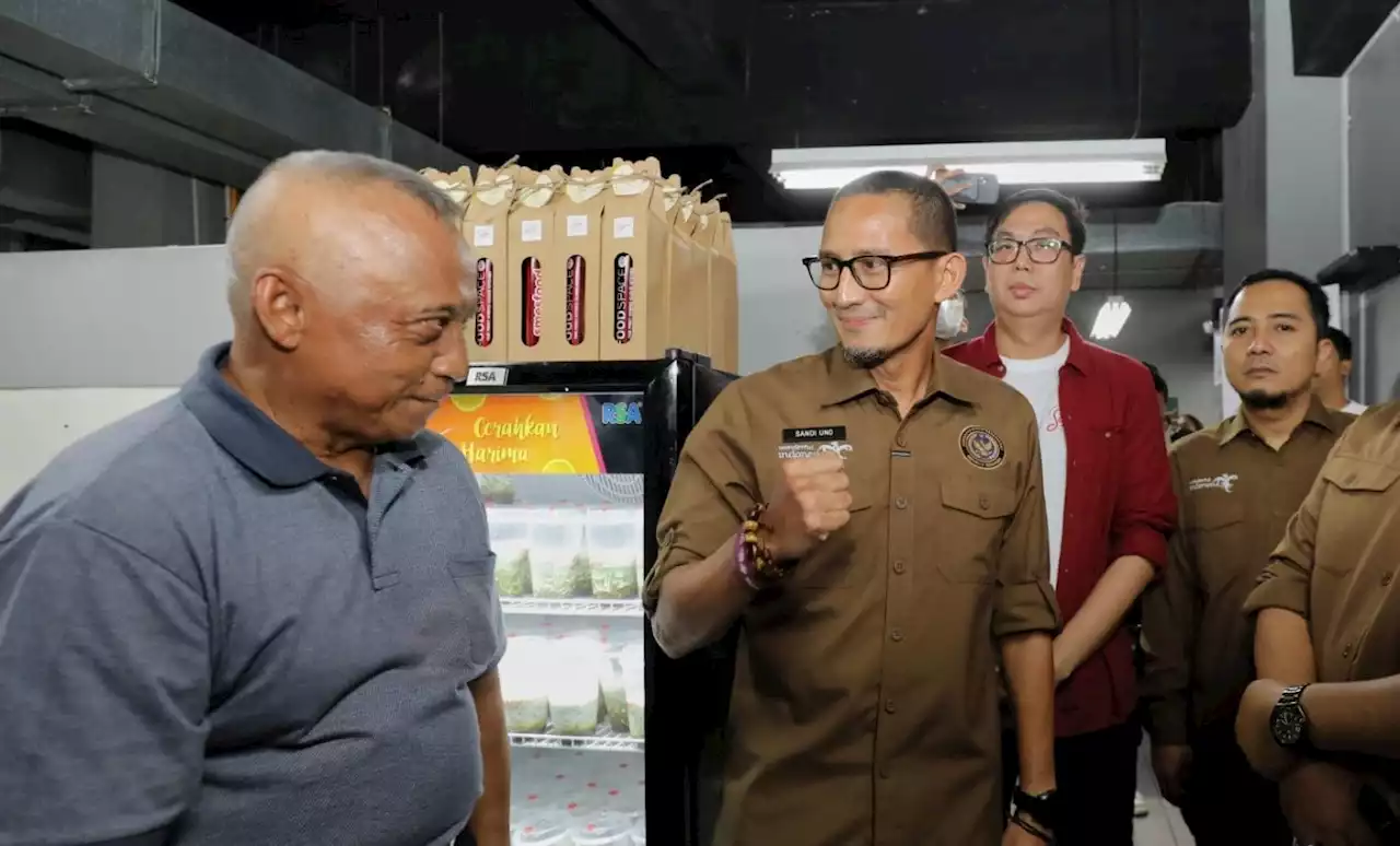 Hadirkan Cloud Kitchen Hybrid Pertama di Indonesia, Sandiaga Gandeng Smesfood & Foodspace