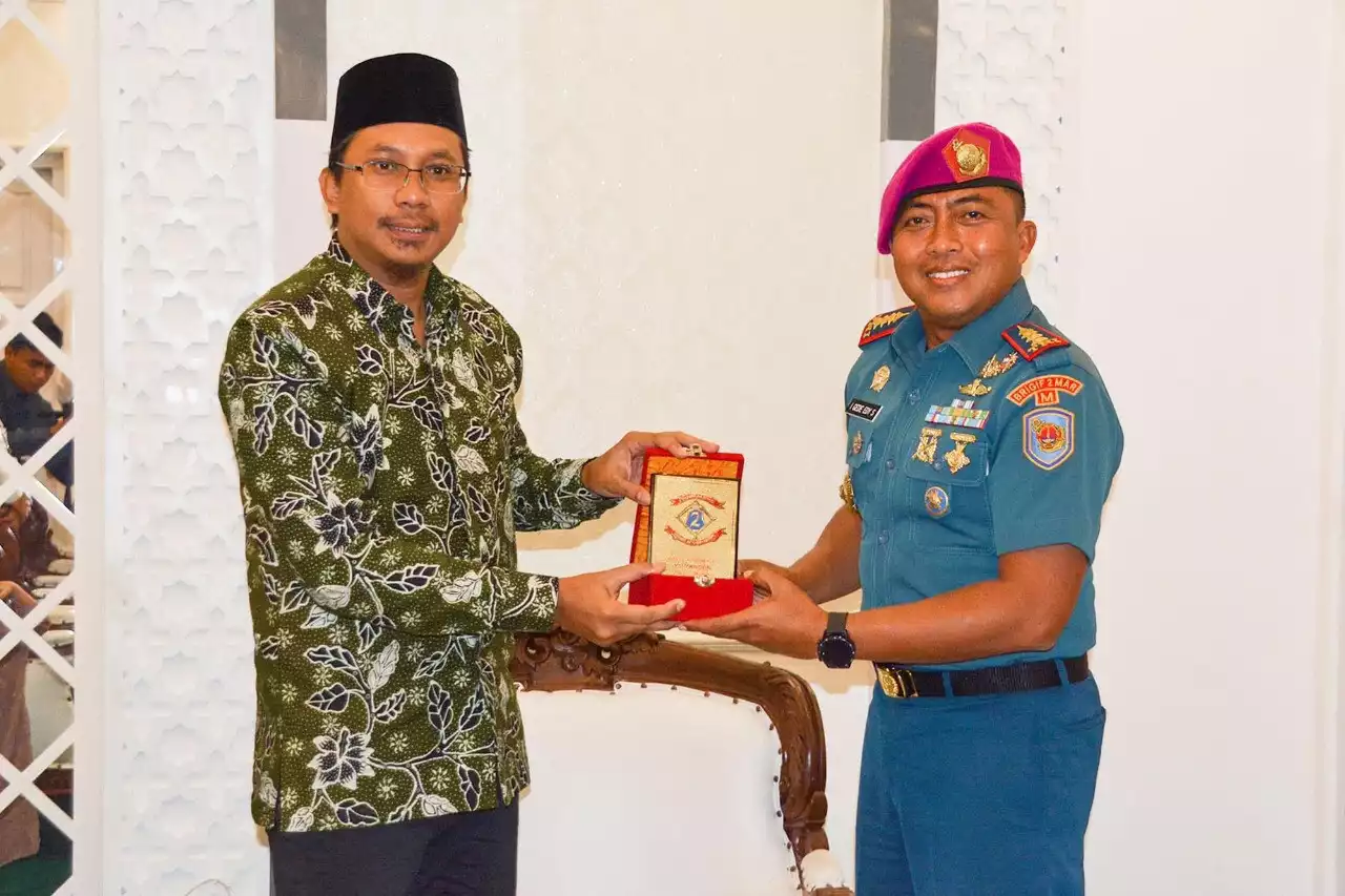 Lewat Silaturahmi, Pemkab Sidoarjo dan Brigif 2 Marinir Kian Solid