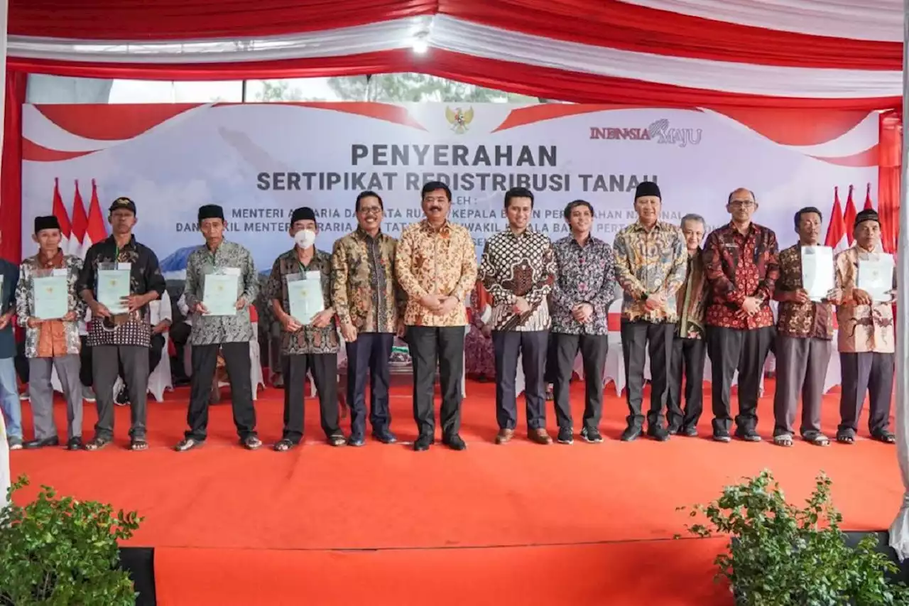 Menteri Hadi Selesaikan Konflik Agraria Berusia Seabad di Pasuruan