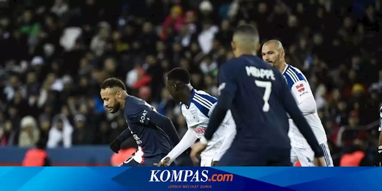 Hasil PSG Vs Strasbourg: Les Parisiens Menang 2-1, Neymar Kartu Merah