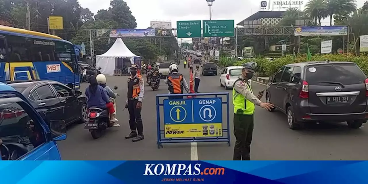 Ganjil Genap di Jalur Puncak Bogor, Berlaku 30 Desember 2022 hingga Tahun Baru 2023