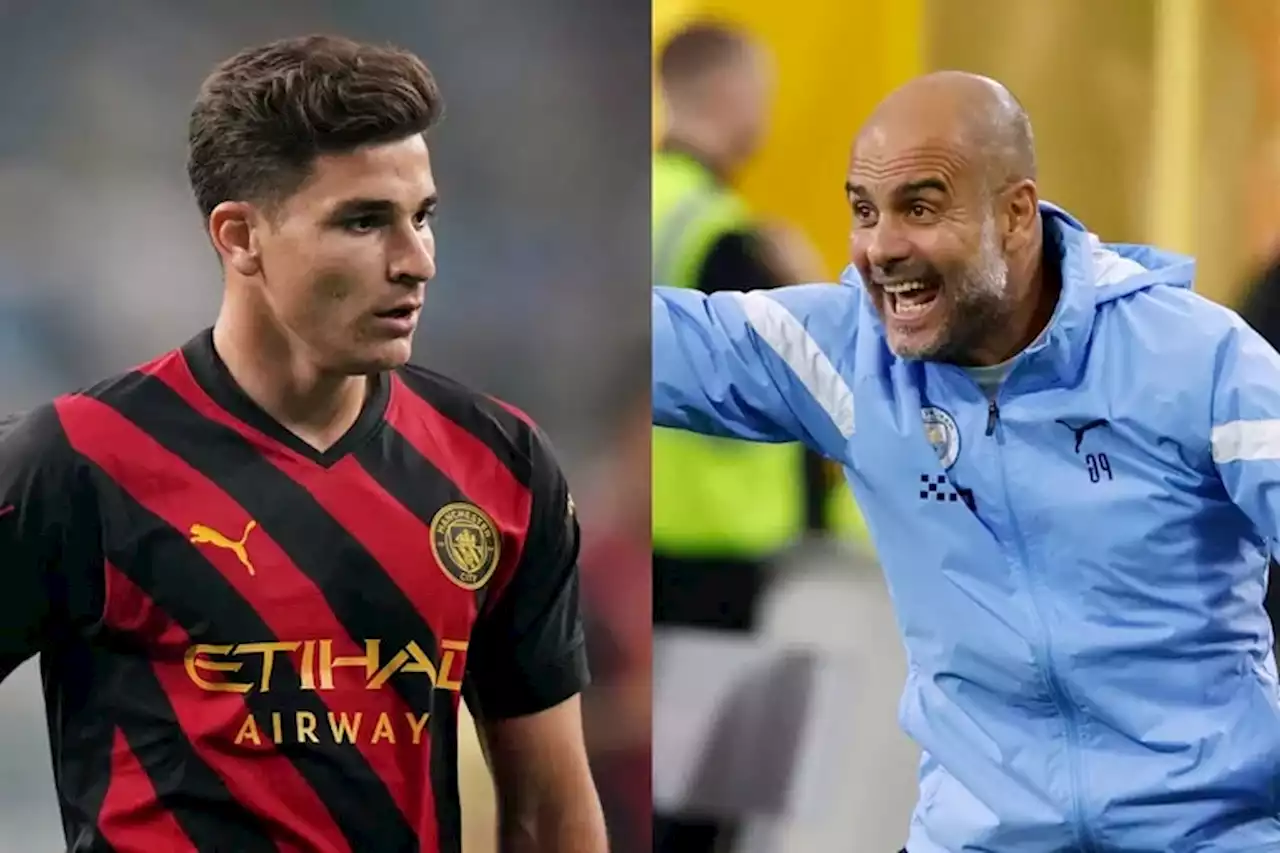 La contundente comparación de Pep Guardiola entre Julián Álvarez y Lionel Messi