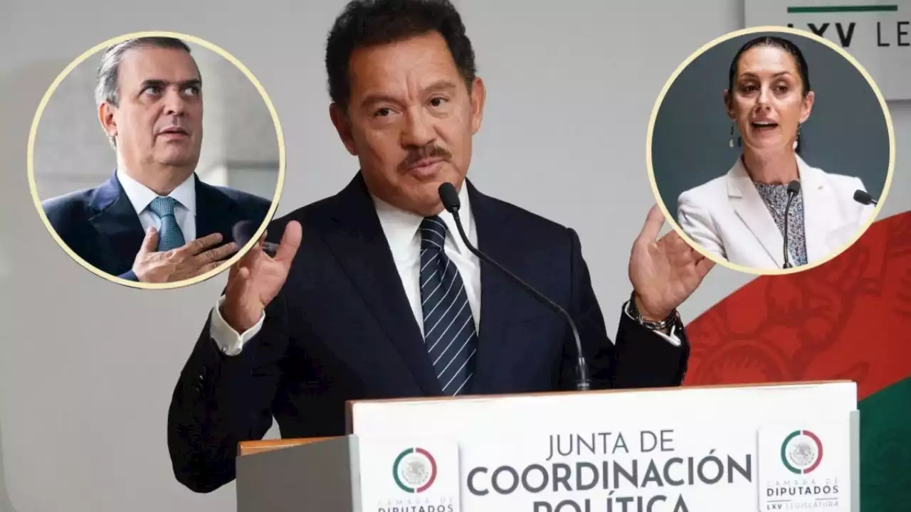 Ignacio Mier pide a diputados pro Sheinbaum y pro Ebrard a “ponerse hielo en la cabeza”