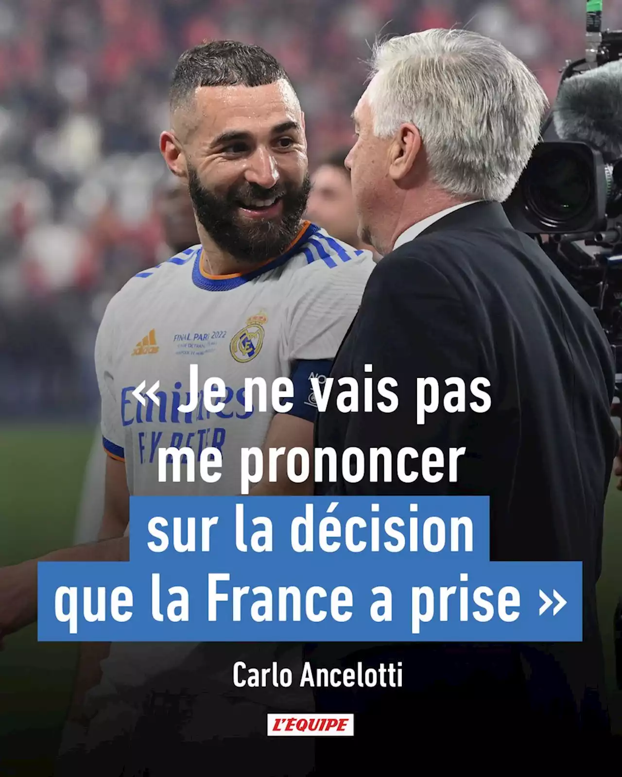 Benzema est « plutôt bien revenu », assure Carlo Ancelotti