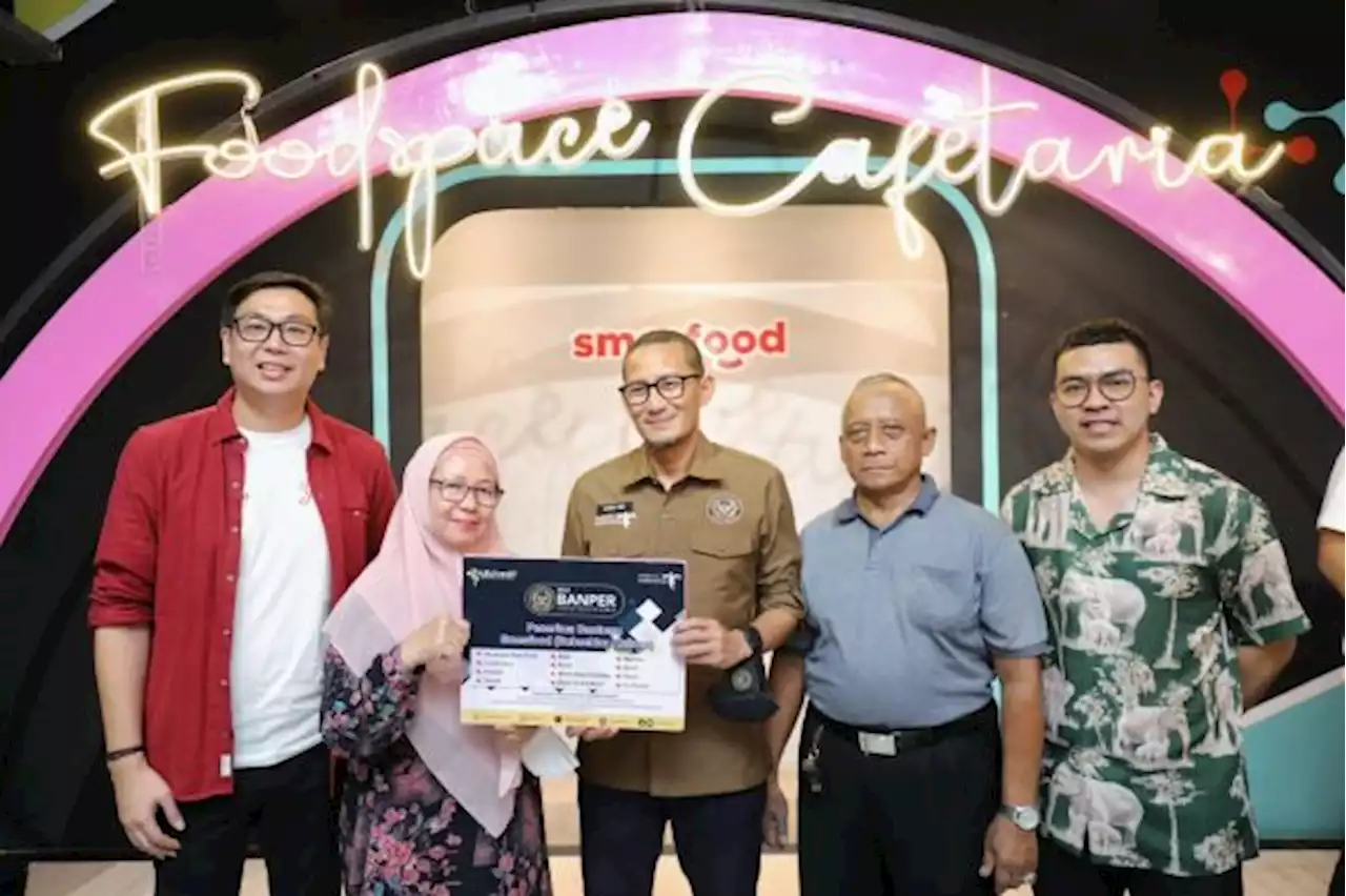 Menparekraf Sandiaga - Foodspace Sediakan Cloud Kitchen Hybrid Pertama di Indonesia