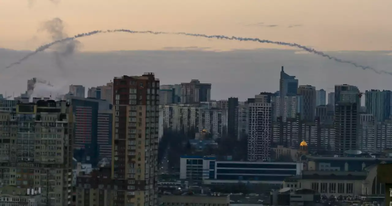 Massive Russian missile barrage pummels cities across Ukraine