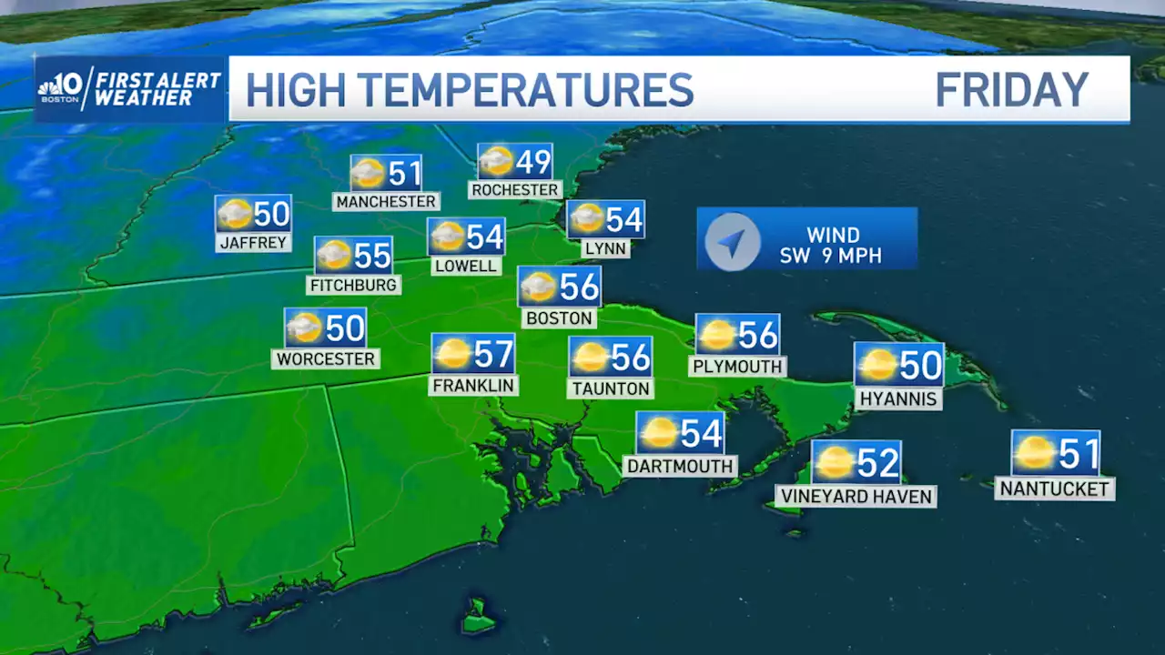 Showers to Make for Damp Start to 2023 in Mass.