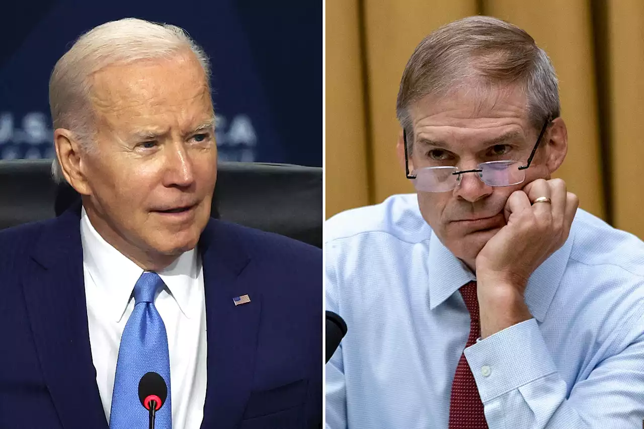 Jim Jordan's oversight crusade faces first setback from Biden admin