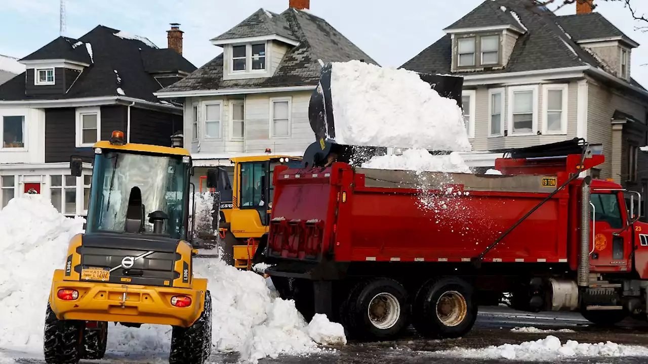 Buffalo fürchtet nach Schneemassen jetzt Fluten