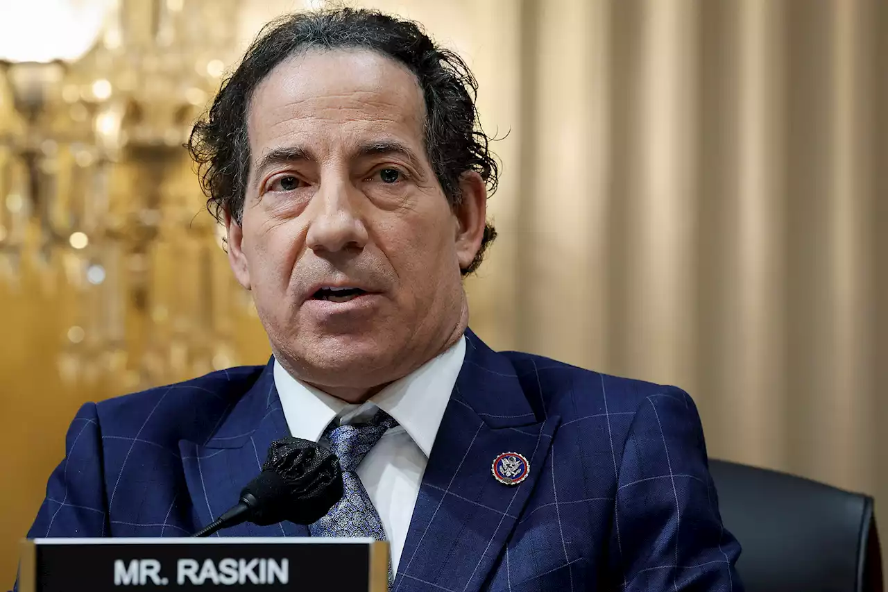 Democratic Rep. Jamie Raskin announces he has cancer