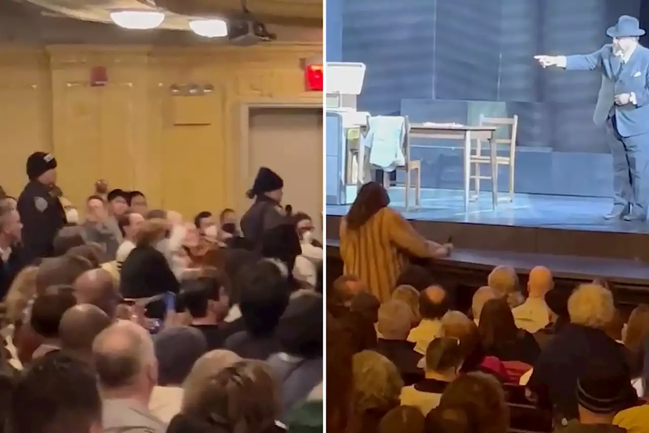 Unhinged woman stops Broadway’s ‘Death of a Salesman’ — cops called